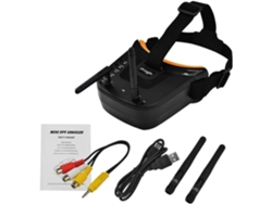 Mini Gafas Fpv 5.8g 40ch Con Antenas Duales Y Búsqueda Automática, Pantalla Lcd De 3.0 Pulgadas 480x320