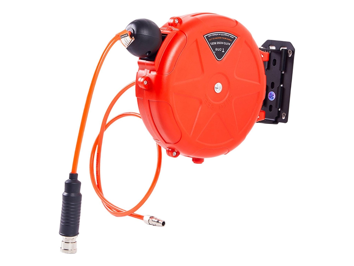 Carrete de manguera de aire retráctil automático cerrado Slowmoose