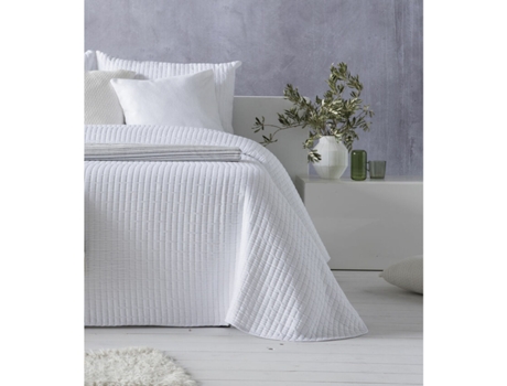 Colcha HOSTELINE AGNES (Blanco - 200 x 270 cm)