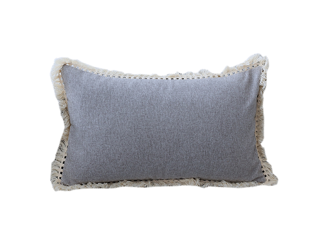 Funda De Almohada De Lino - Funda De Cintura Para Oficina - Funda De Cojín Para Mesita De Noche