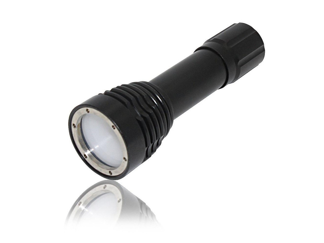 Luz Subacuática Luz Impermeable Destacar En Aleación De Aluminio Para Buceo Nocturno, Yizhood (negro)