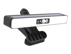 Luces solares portátiles y económicas con clip para cercas slowmoose