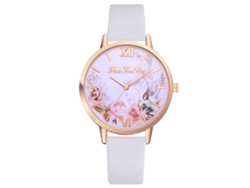 Reloj Analógico De Cuarzo Para Mujer, Resistente Al Agua, De Aleación, Con Correa De Pu - Casual C9033l
