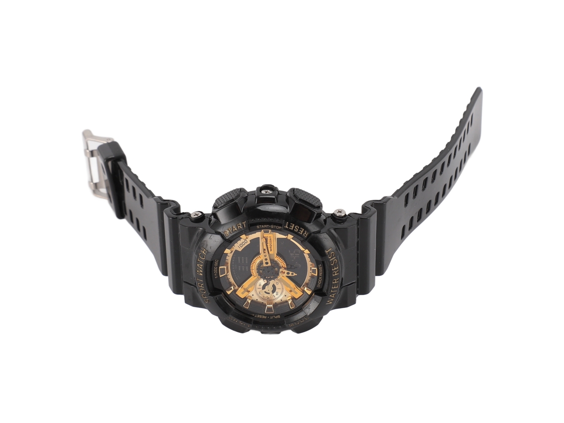 Reloj Deportivo Con Doble Pantalla Luminosa, Resistente Al Agua Hasta 3 Atm Para Actividades Al Aire Libre.