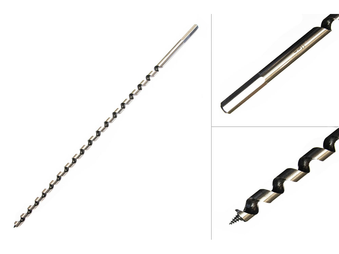 Broca Helicoidal Para Madera 11 X 460 Mm Por Pieza WOVAR