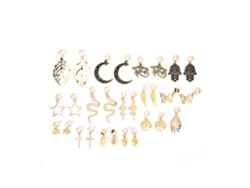 MEOIRUERY Joyería para Trenzas Dreadlocks, 29 piezas, Accesorios para Cabello, Colgantes para Trenzas Enrolladas, Decoración Capilar