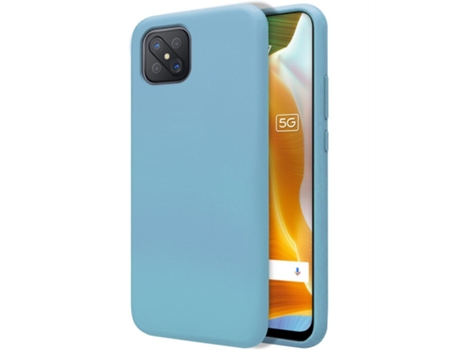 Carcasa Oppo Reno 4Z 5G TUMUNDOSMARTPHONE Silicona Líquida Azul