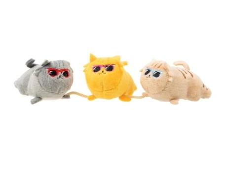 Peluche FUZZYARD 3 Gatitos De Peluche Con Hierba Gatera Para Gatos 15X6 Cm