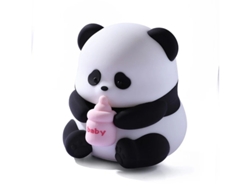 Panda Luz Nocturna Silicona Yizhood Cuna Recargable Blanco