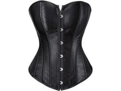 Lencería Gótica De Talla Grande Ajustada Al Cuerpo Con Tirantes, Varillas Y Cinturón Ajustable Para Mujer.