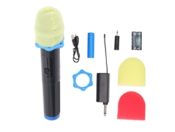Micrófono inalámbrico dinámico para karaoke y actuaciones en directo - Sistema de micrófono inalámbrico portátil