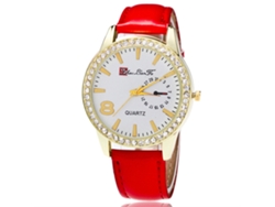 Reloj De Pulsera Analógico De Cuarzo Redondo De Aleación Para Mujer, Moderno E Hipoalergénico.