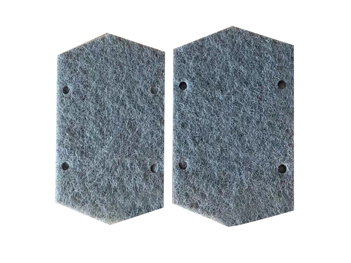 Baok-brocha para limpiar grietas y ranuras - Herramienta de limpieza manual para ventanas, puertas, baños, cocinas y automóviles - 2 esponjas de repuesto
