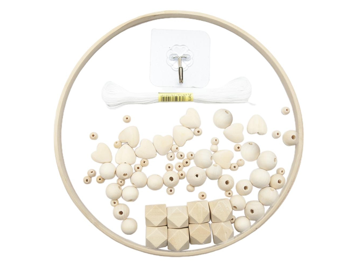 Kit De Letreros De Madera Para Móvil De Cuna, Estilo Nórdico, Diseño Decorativo Natural.