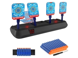 Diana Electrónica Digital Con Recarga Automática, Efectos De Luz Y Sonido Para Juguetes De Tiro.