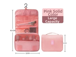 Neceser De Viaje Plegable Y Portátil Con Gancho Digitallab (rosa)
