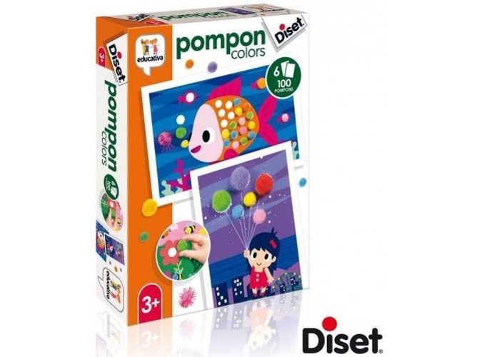 Juegos Educativos DISET Pompon Cores