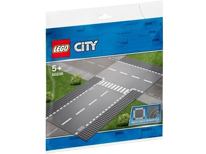 LEGO City: Derecho y encrucijada - 60236 (Edad Mínima: 5 - 2 Piezas)