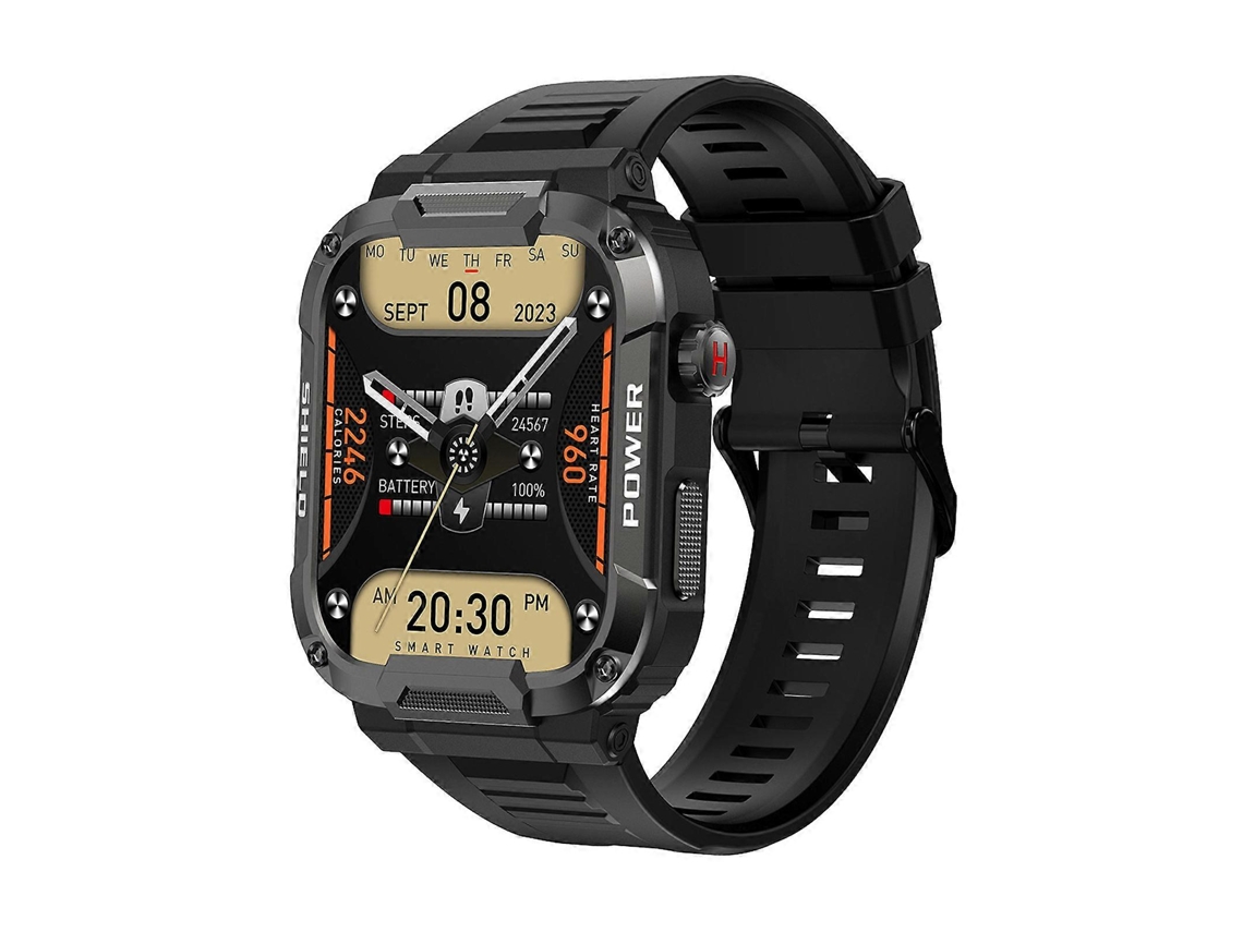 Reloj inteligente militar para hombre, resistente al agua, con rastreador de actividad física, Android e iOS, 100% nuevo, Ly Ebike