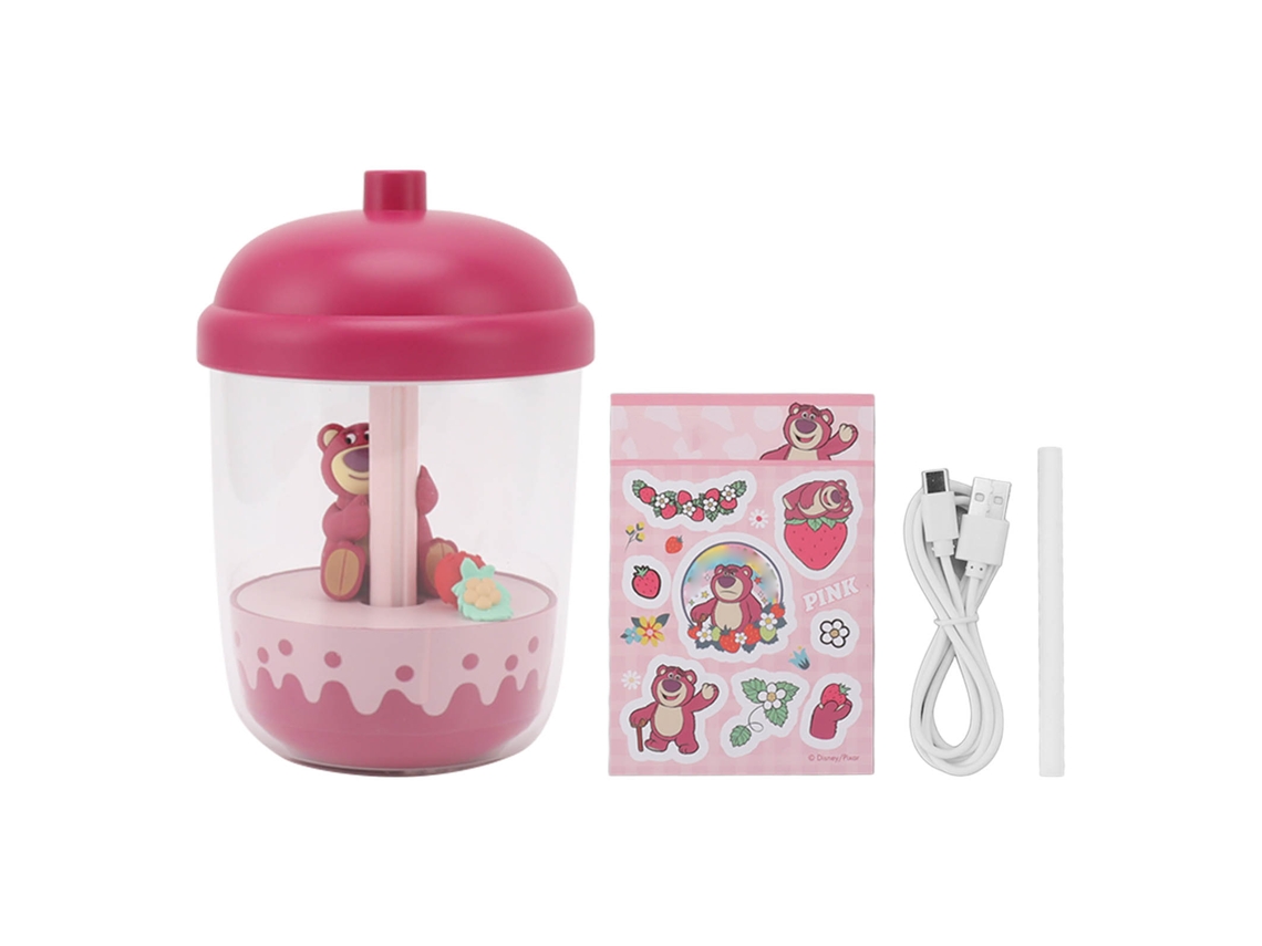 Humidificador Ultrasónico De Vapor Frío Pequeño Y Bonito De 300 Ml Para Dormitorio, Oficina Y Hogar: Silencioso Y Seguro.