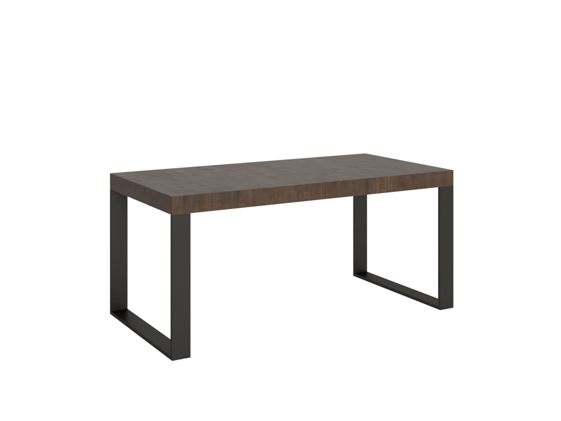 Mesa de Comedor ITAMOBY Tecno Premium (90x180/284 - Paneles de Melamina - Nogal)
