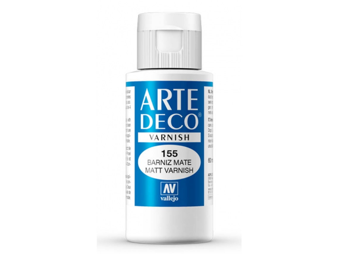 Barniz Mate Agua Arte Deco Vallejo 60 Ml