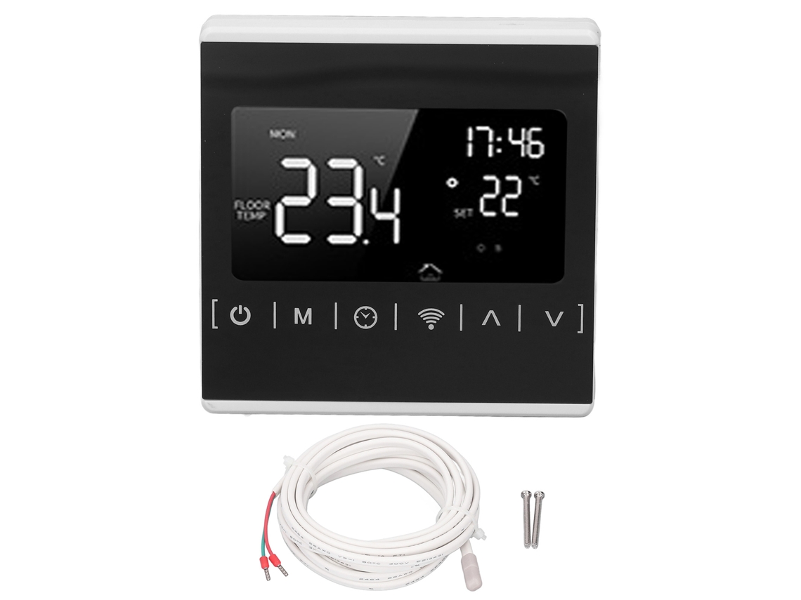 Termostato Inteligente Wifi Bluetooth Con Pantalla Lcd, Control Por Aplicación, Calefacción Eléctrica, Ac85-250v, Mh1823