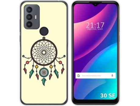 Carcasa para TCL 30 SE TUMUNDOSMARTPHONE Dibujos Atrapasueños Multicolor