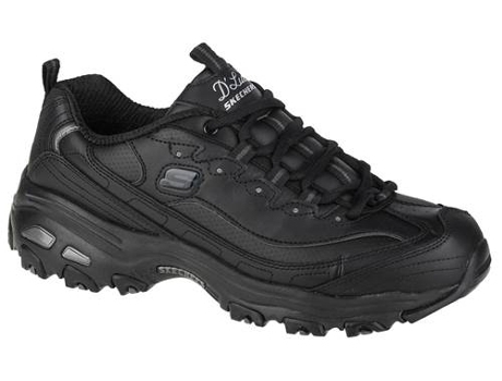 Zapatillas Deportivas SKECHERS Dlites Fresh Start (Negro - Cuero Natural- 37)