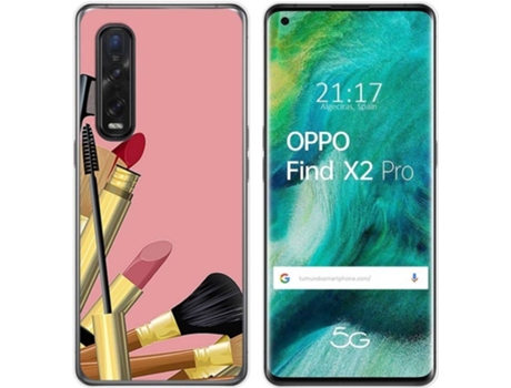Carcasa Oppo Find X2 Pro TUMUNDOSMARTPHONE Brochas Multicolor