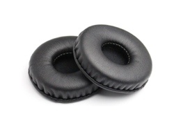 1 Par De Almohadillas Redondas De 75 Mm, Almohadillas Universales De Espuma Viscoelástica De Primera Calidad Para Auriculares.