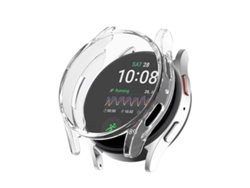 GIFT4ME Funda de Protección Completa Compatible con Samsung Galaxy Watch7 40mm Transparente