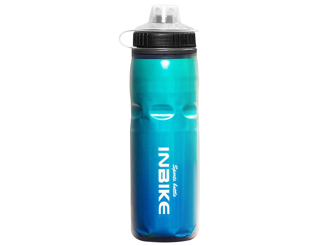 Botella De Agua Deportiva Aislada Para Mountain Bike Con Funda Contra Polvo Rosewell
