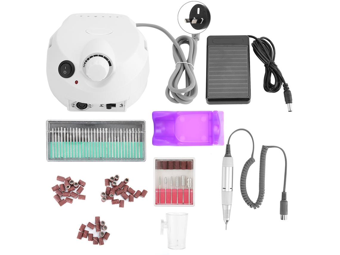 Máquina eléctrica profesional de lijado y pulido de uñas Rebe, taladro para uñas, herramienta de manicura, enchufe australiano de 220 V.