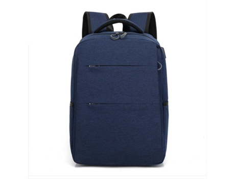 Mochilas de Viaje para Hombres y Mujeres, Mochilas para computadora portátil Extra Grandes con Puerto de Carga USB Mochila Escolar-Azul