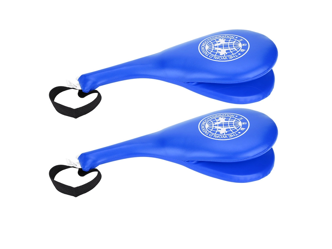 Objetivo de entrenamiento de espuma de poliuretano suave para patadas y puñetazos, boxeo, taekwondo y karate, para adultos y niños (azul)