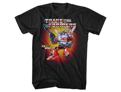 Camiseta ROCKINSTONE Box Art Inferno Transformers (S)