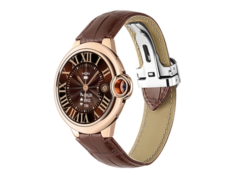 Smartwatch, pantalla grande de alta definición de 1,32 pulgadas, resistente al agua IP67, dorado CHRONUS