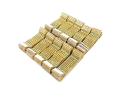 100 Anillos Mágicos De Cinta Con Diseño De Diamantes Para Servilletas, 8 Filas, Para Bodas Y Navidad, Color Dorado.
