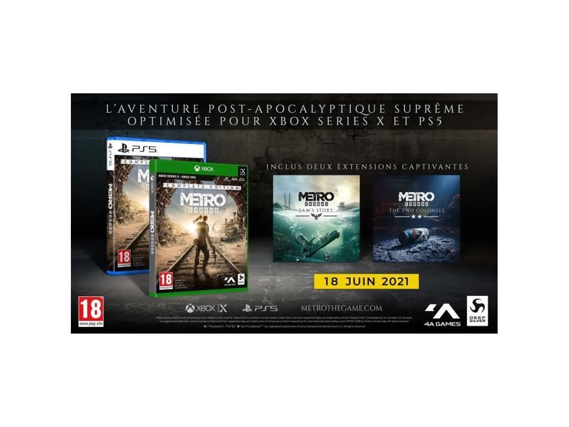 Metro Exodus Juego PS5 Edição Completa