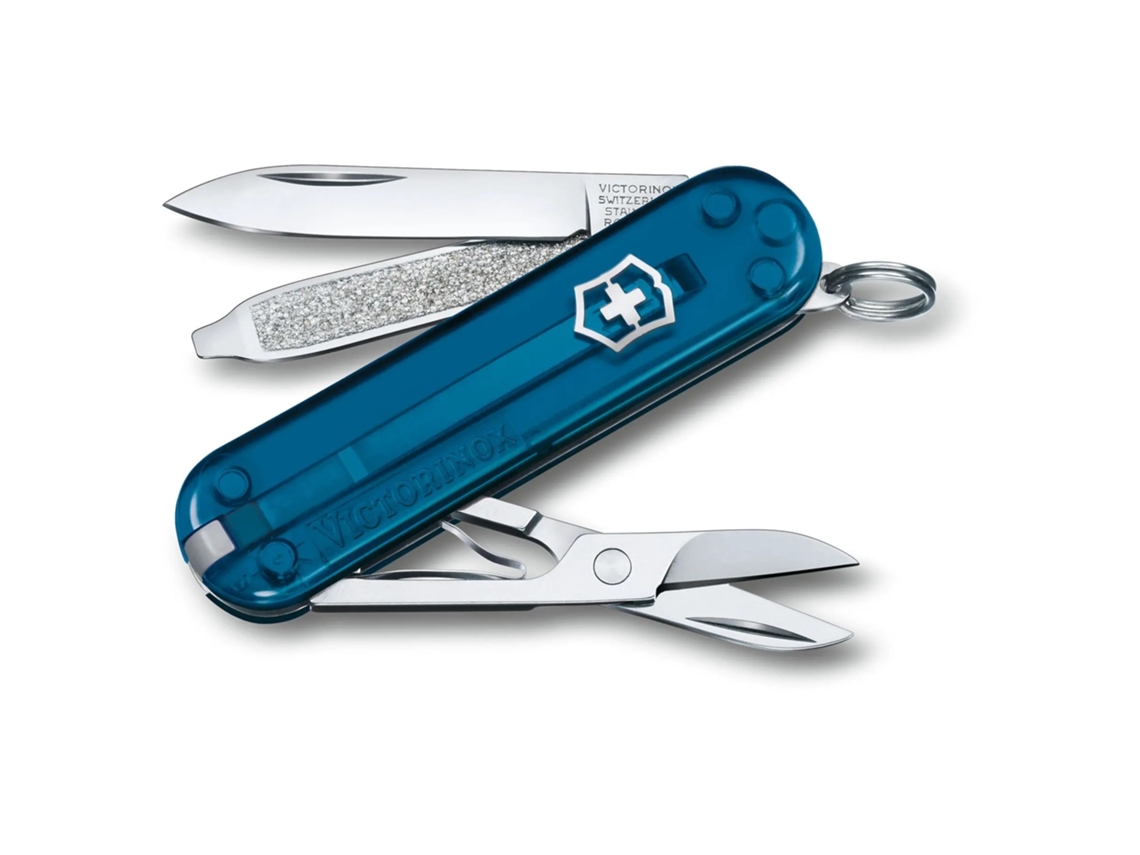Canivete Suizo VICTORINOX Classic Sd Sky Sky High Transparent Swiss Army Knife Genuine Swiss