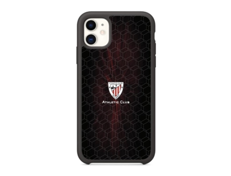 Funda Móvil Oficial Athletic Club para iPhone 11 PHONECASES3D Piel Sintética Negro
