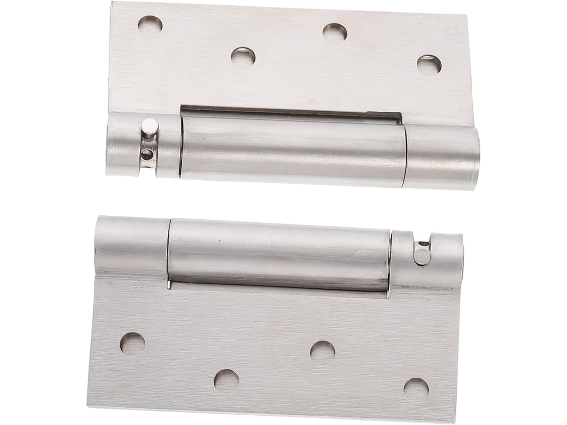 2 Bisagras De Puerta De Acero Inoxidable De 9,8 X 5,2 X 1,6 Cm Con Cierre Ajustable
