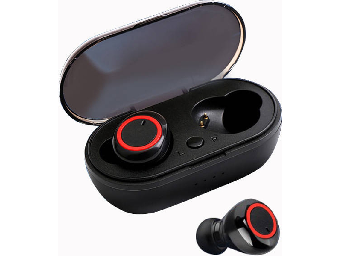 Auriculares Bluetooth True Wireless LOVEBABYLY Y50 (In Ear - Micrófono - Noise Cancelling - Negro)