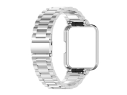 Capa E Pulseira De Metal Para Xiaomi Redmi Watch2 Lite Versão Internacional Com Proteção Completa