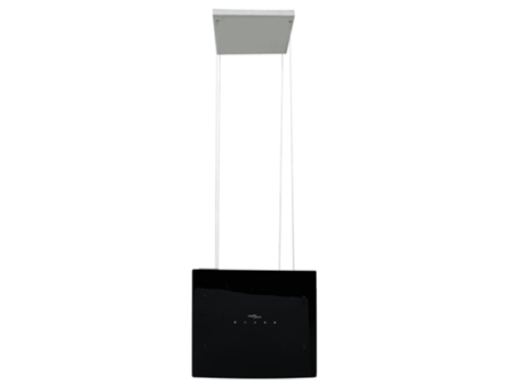 Campana extractora de isla sensor táctil LCD VIDAXL vidrio templado