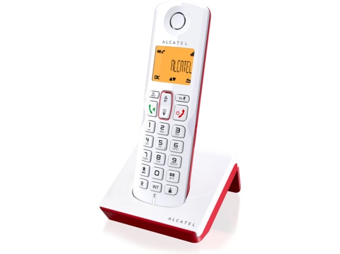 Teléfono Inalámbrico ALCATEL S250 Rojo