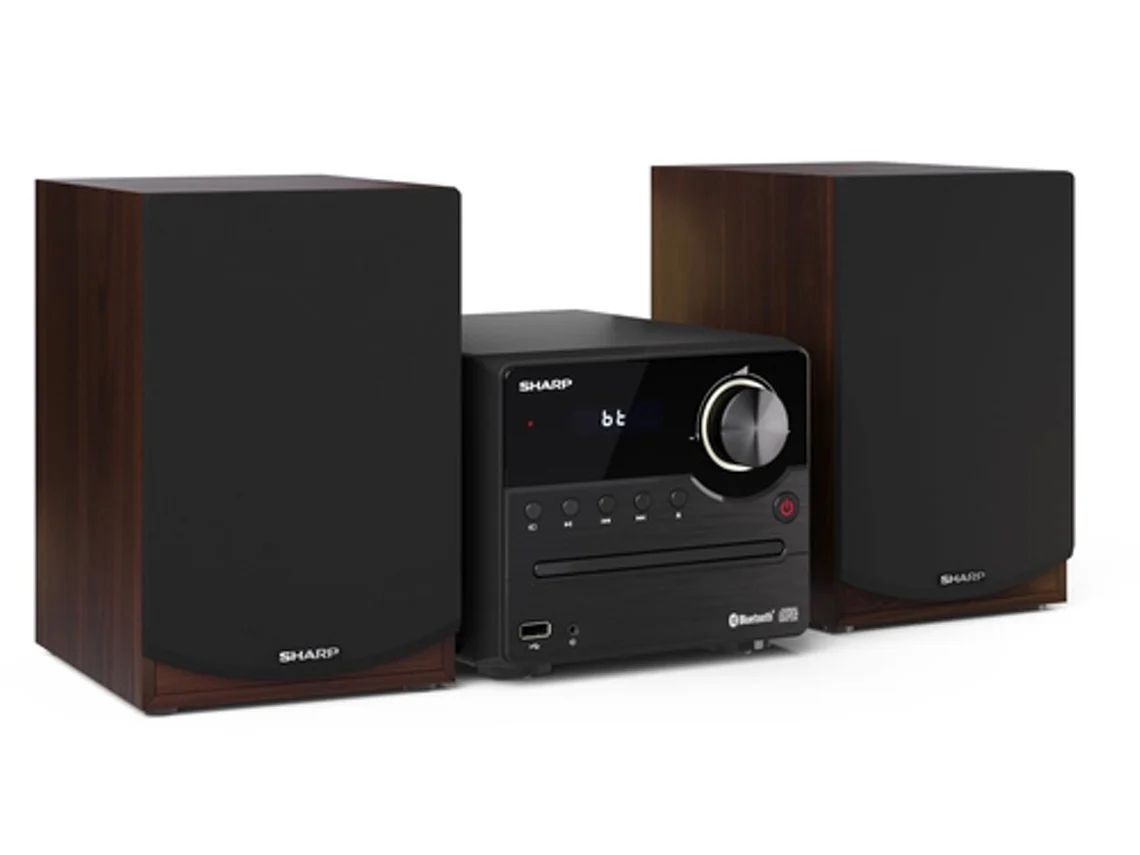 Sharp Xl-B512Br Equipo de sonido Micro Sistema de audio 45 W Marrón