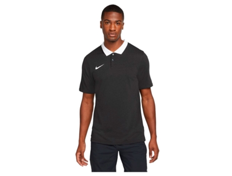 Polo de Hombre para Fútbol NIKE Dri Fit Park Negro (L)