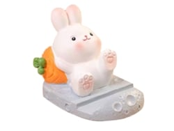 Baok-suporte Para Telefone Conejo Bonito Resina Caricatura Holder Escritorio Quarto Estudante Carro de Carro